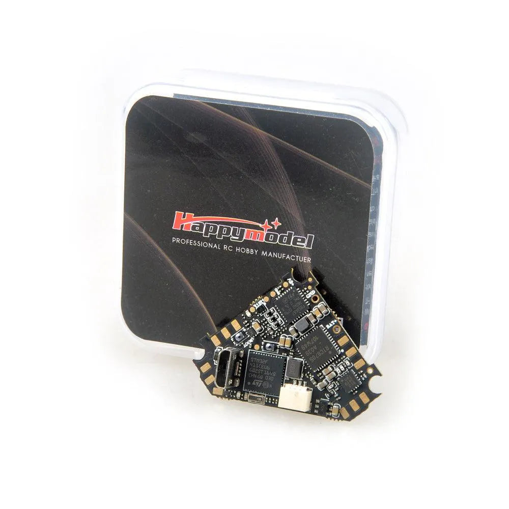 Happymodel DiamondF4 AIO 5-in-1 Flight Controller with Built-in VTX, ESC, OSD & Frsky Receiver for Moblite6/Moblite7 Drone - Perfect for FPV Racing and Indoor Drone Flying