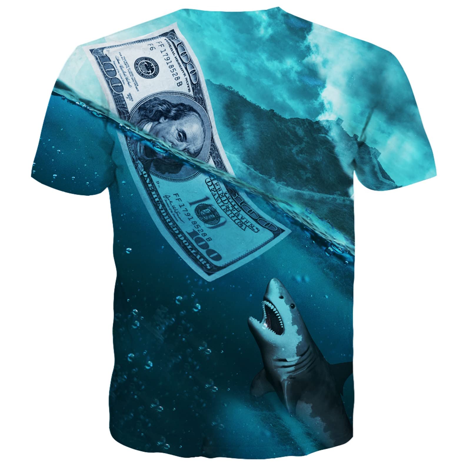 Yasswete Unisex 3D Printed Short Sleeve T-Shirt for Men & Women - Trendy Graphic Tee for Casual Wear, Street Fashion & Everyday Outfits