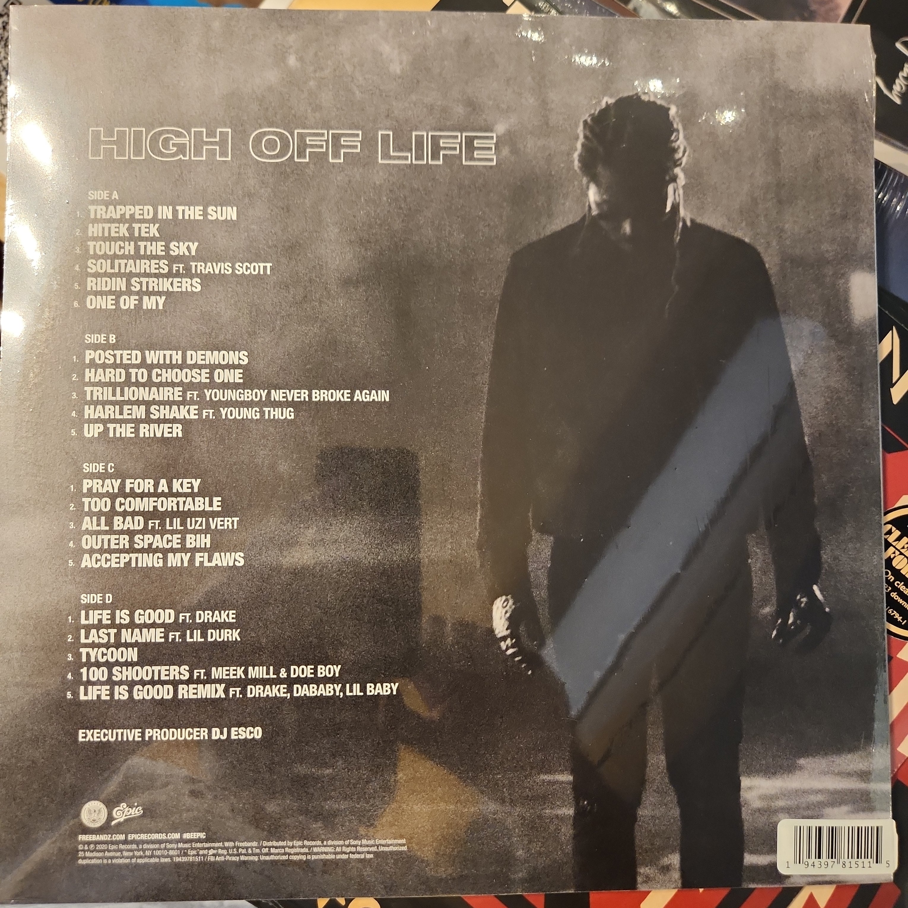 Future - High Off Life Vinyl LP Record | Limited Edition Hip Hop & Rap Music Album | Perfect for Collectors, DJs & Music Enthusiasts