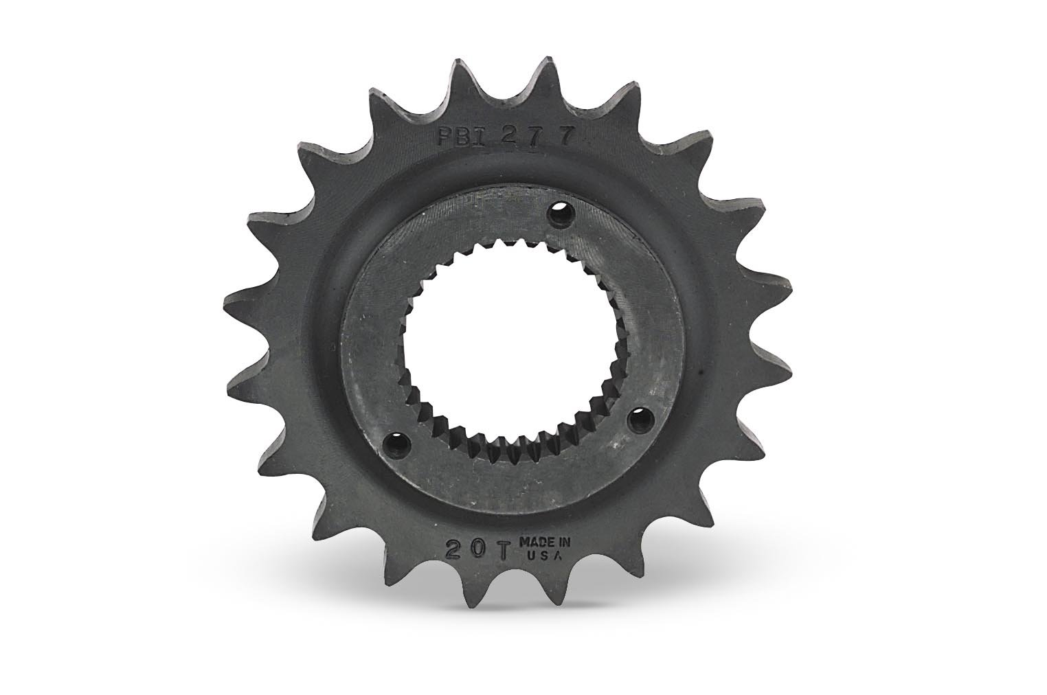 PBI Steel Transmission Mainshaft Sprocket - 21 Tooth (21T) Replacement Gear for Motorcycles & ATVs | Durable 277-21T Sprocket for Off-Road Bikes & Performance Upgrades