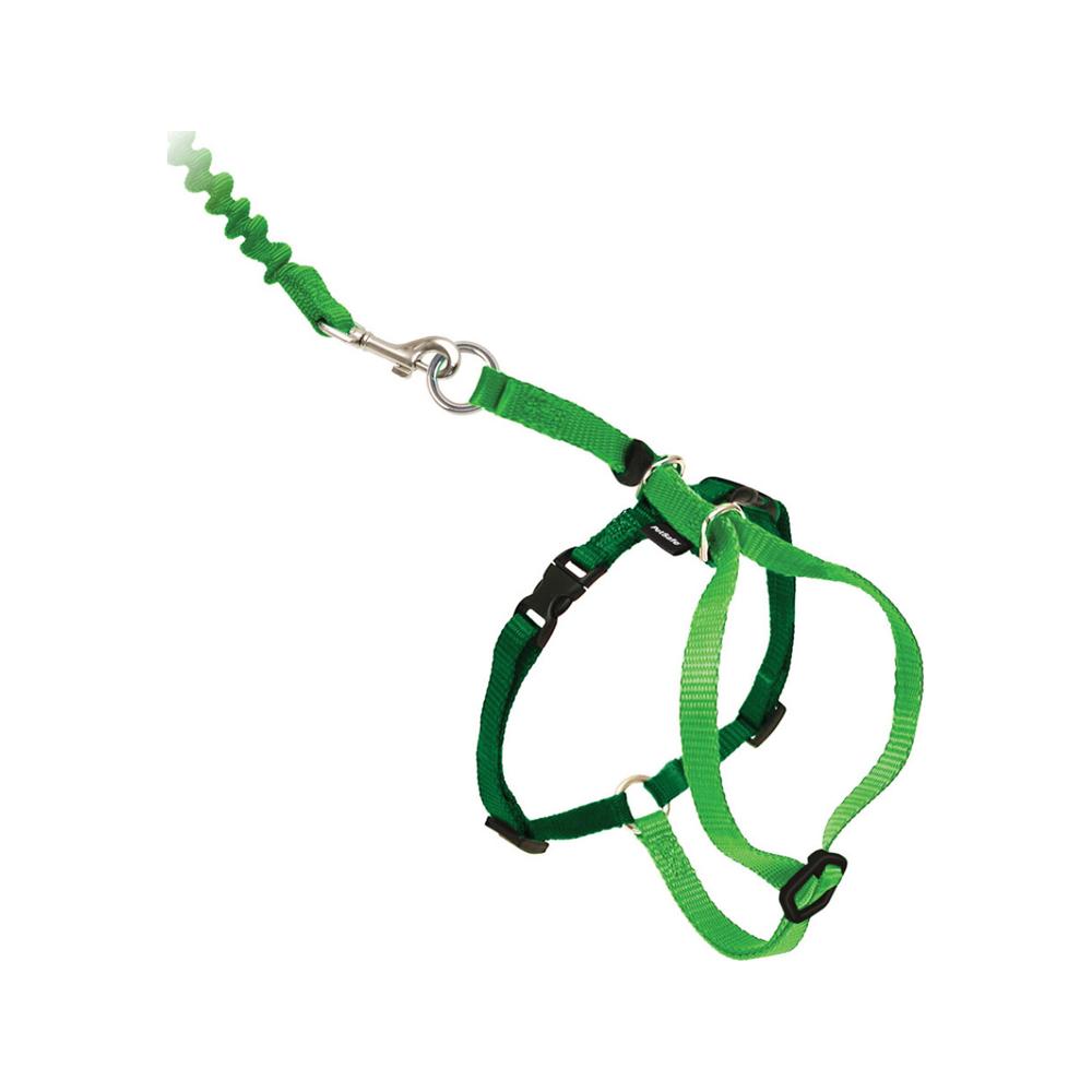 Come With Me Kitty Harness and Bungee Leash - Adjustable Cat Harness with Reflective Stitching for Safe Outdoor Adventures, Perfect for Walking, Hiking, and Travel