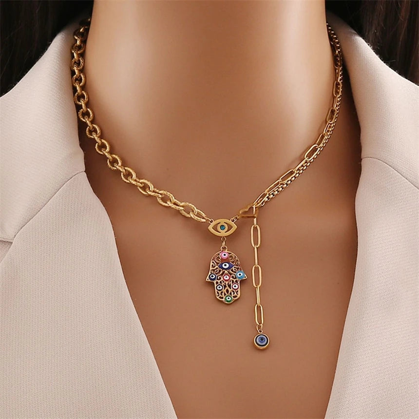 Golden Moment Necklace - Elegant 14K Gold Plated Pendant for Women | Perfect Gift for Anniversary, Birthday & Valentine's Day | Ideal for Date Nights, Parties & Special Occasions