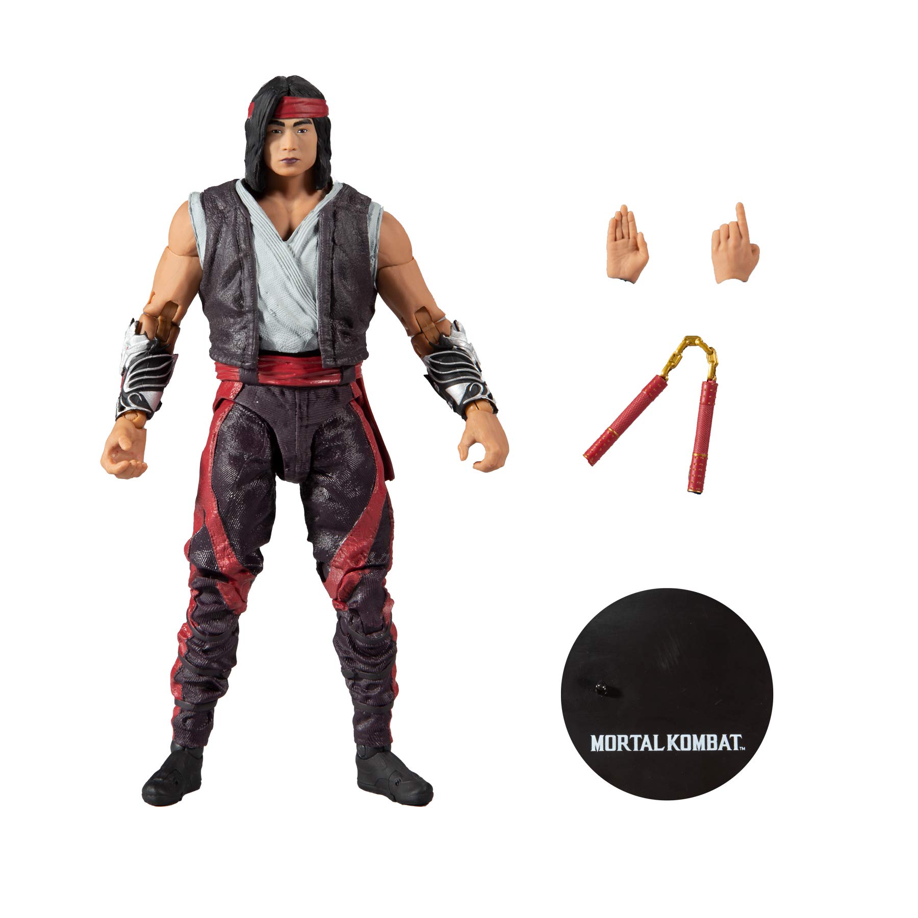 McFarlane Toys Mortal Kombat Liu Kang 7-Inch Collectible Action Figure - Perfect for Display, Gaming Battles & Mortal Kombat Fans Collection