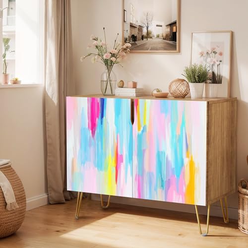 Pastel Rainbow Paint Stroke