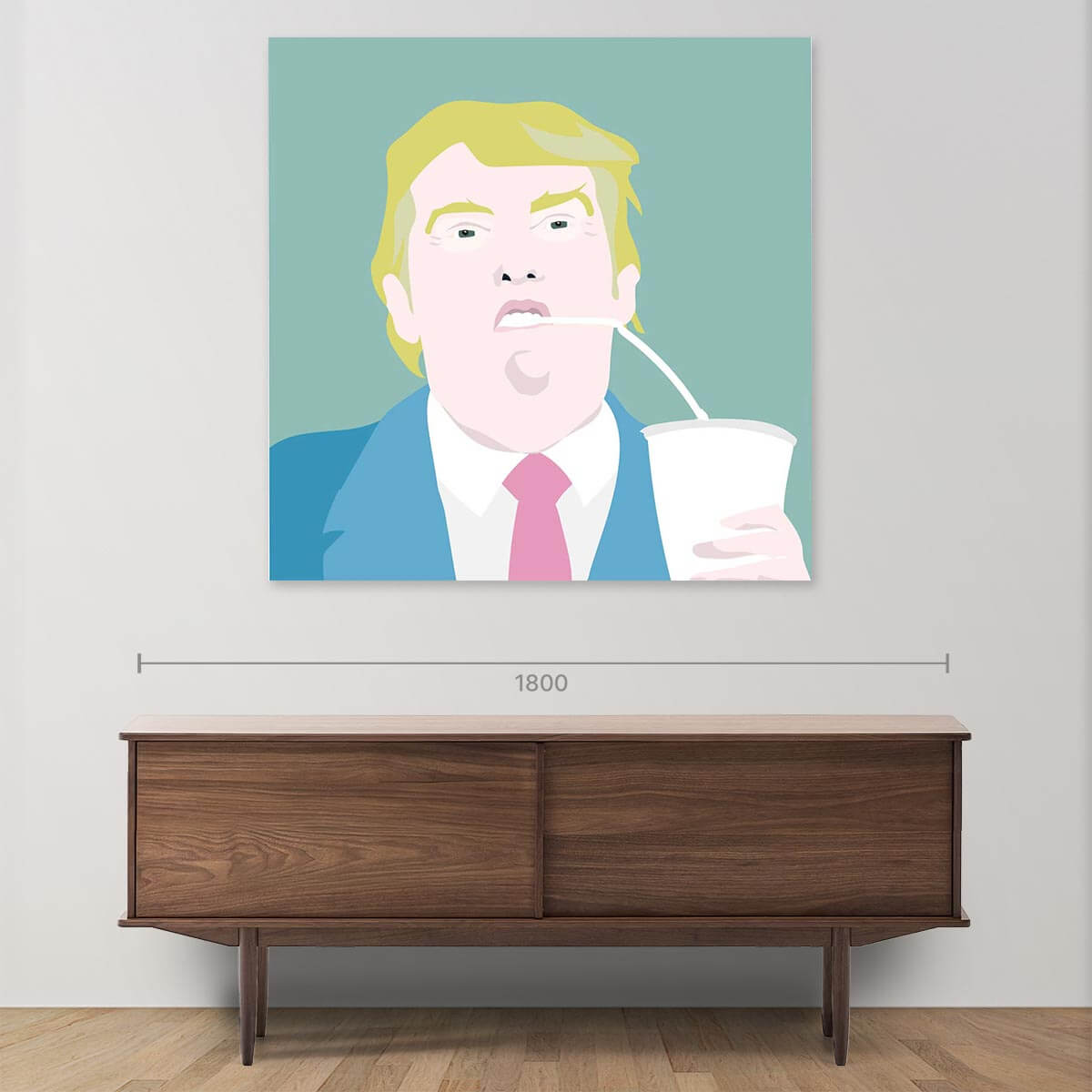 Custom Trump Printed Aluminum Signs - Personalized Political & Patriotic Decor for Home, Office & Campaign Events
