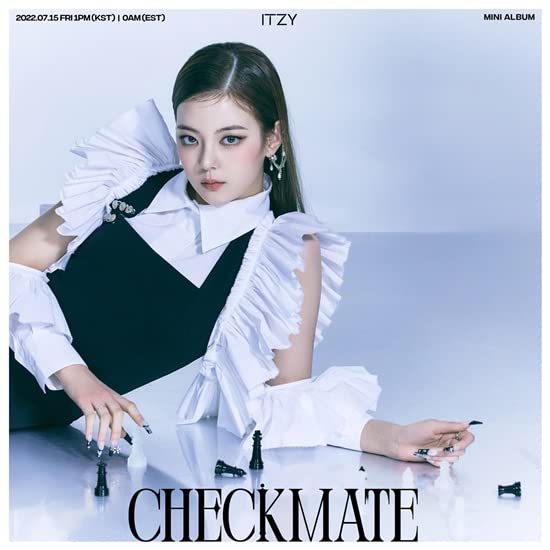 ITZY CHECKMATE 5th Mini Album CHAERYEONG Version - Kpop Merchandise with 68p Photo Book, 2p Photo Cards, Mini Poster, Stickers & More | Perfect for Kpop Fans, Collectors and Gift Giving