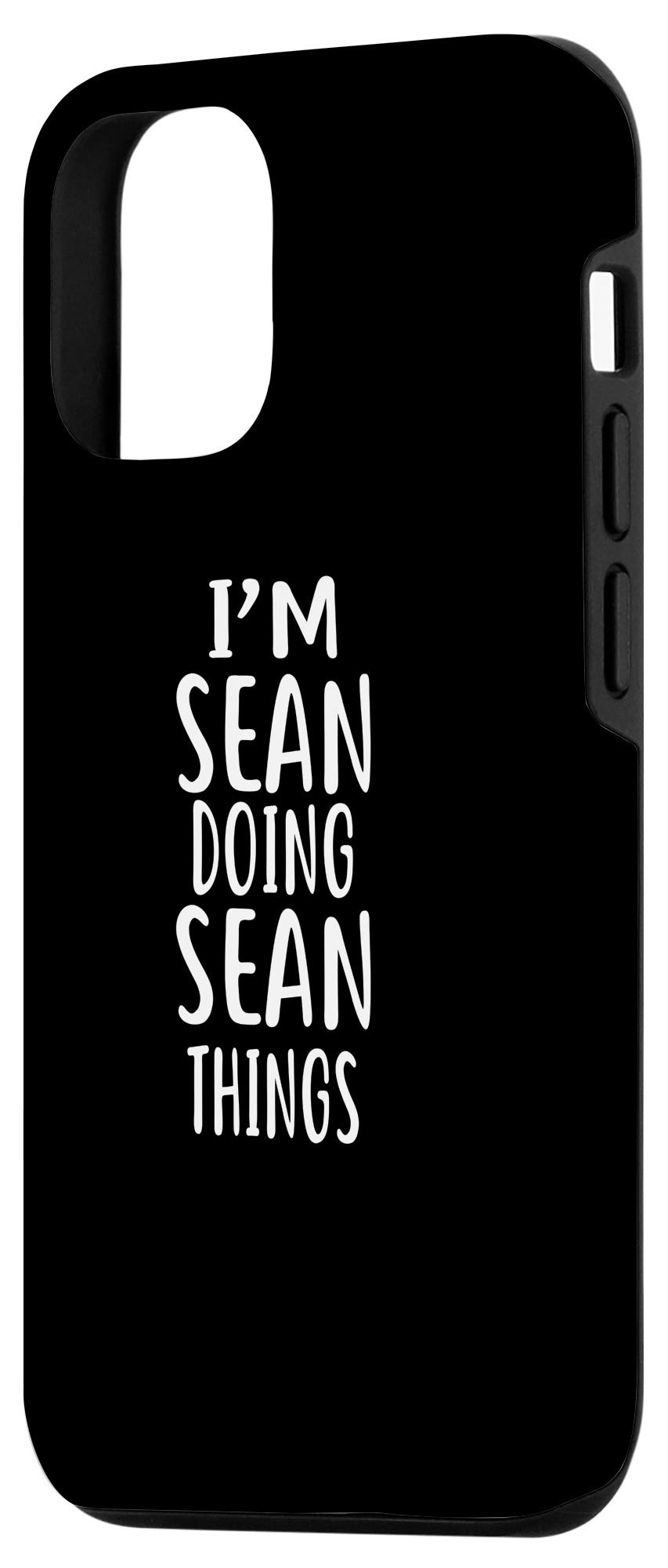 iPhone 12/12 Pro SEAN Doing SEAN Things Funny Novelty Humor Phone Case - Perfect for Daily Use, Gifts, and Social Media Enthusiasts