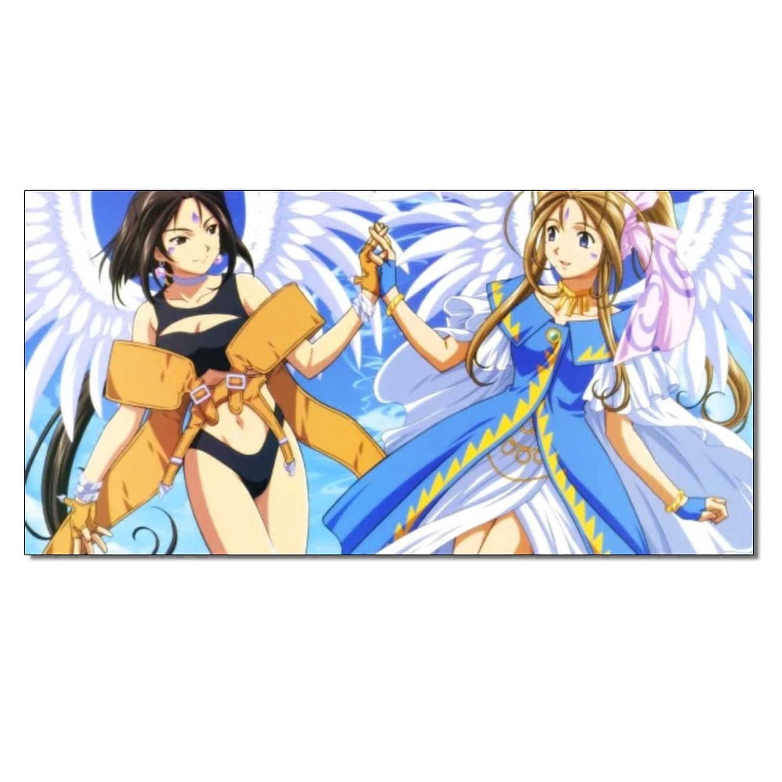 Anime Posters - Japanese Animation Wall Art Decor - Oh My God Canvas Painting Prints (20x40inch/50x100cm) for Living Room, Bedroom & Office - Perfect for Anime Fans, Gift Ideas & Home Aesthetics