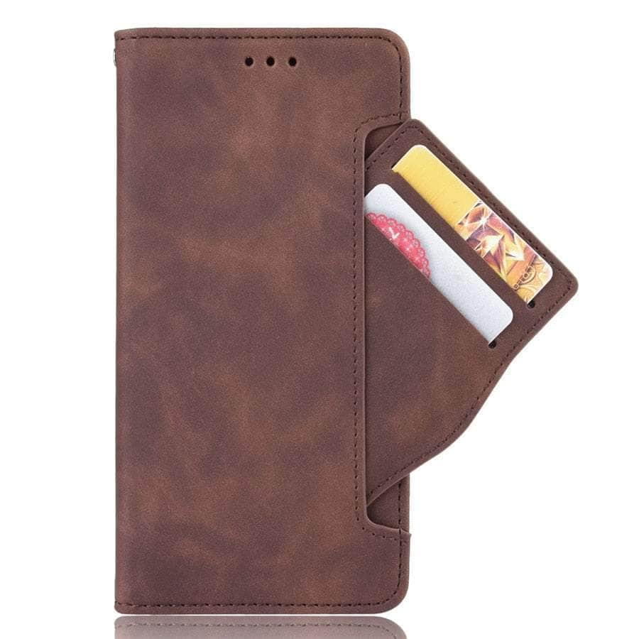 Samsung Galaxy S22 Plus Leather Wallet Case with Removable Card Slot - Slim Protective Cover for Everyday Use & Travel
