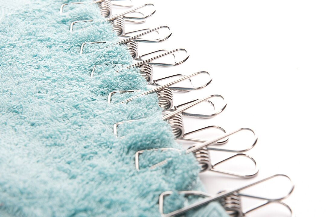 Premium Stainless Steel Clothes Pins - Heavy Duty Rustproof Clips for Laundry, Drying Clothes, Camping & Outdoor Use