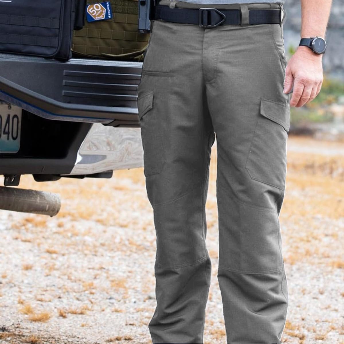 Propper Men's Edgetec Tactical Pants - Durable Military Work Pants for Outdoor, Hiking & Tactical Use - Lightweight & Quick-Dry Combat Pants for Men