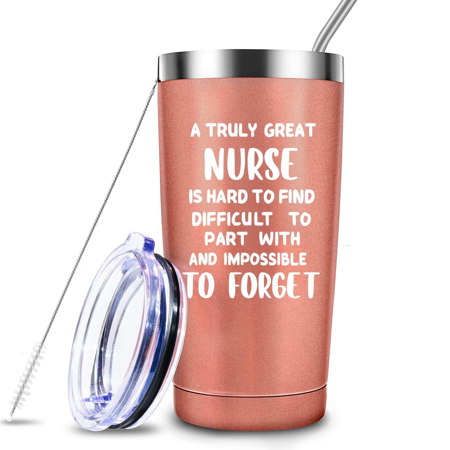 Nurse Gifts for Women - 20oz Stainless Steel Tumbler Cup for Nurses, Doctors | Perfect for Nurse Week, Graduation, Birthday & Christmas | Insulated Travel Mug for Hospital Shifts & Daily Use