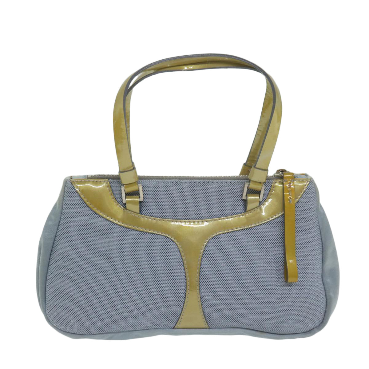 Authentic Blue Synthetic Prada Handbag with Guarantee Card - Made in Italy | Luxury Designer Purse for Women, Everyday Use & Special Occasions