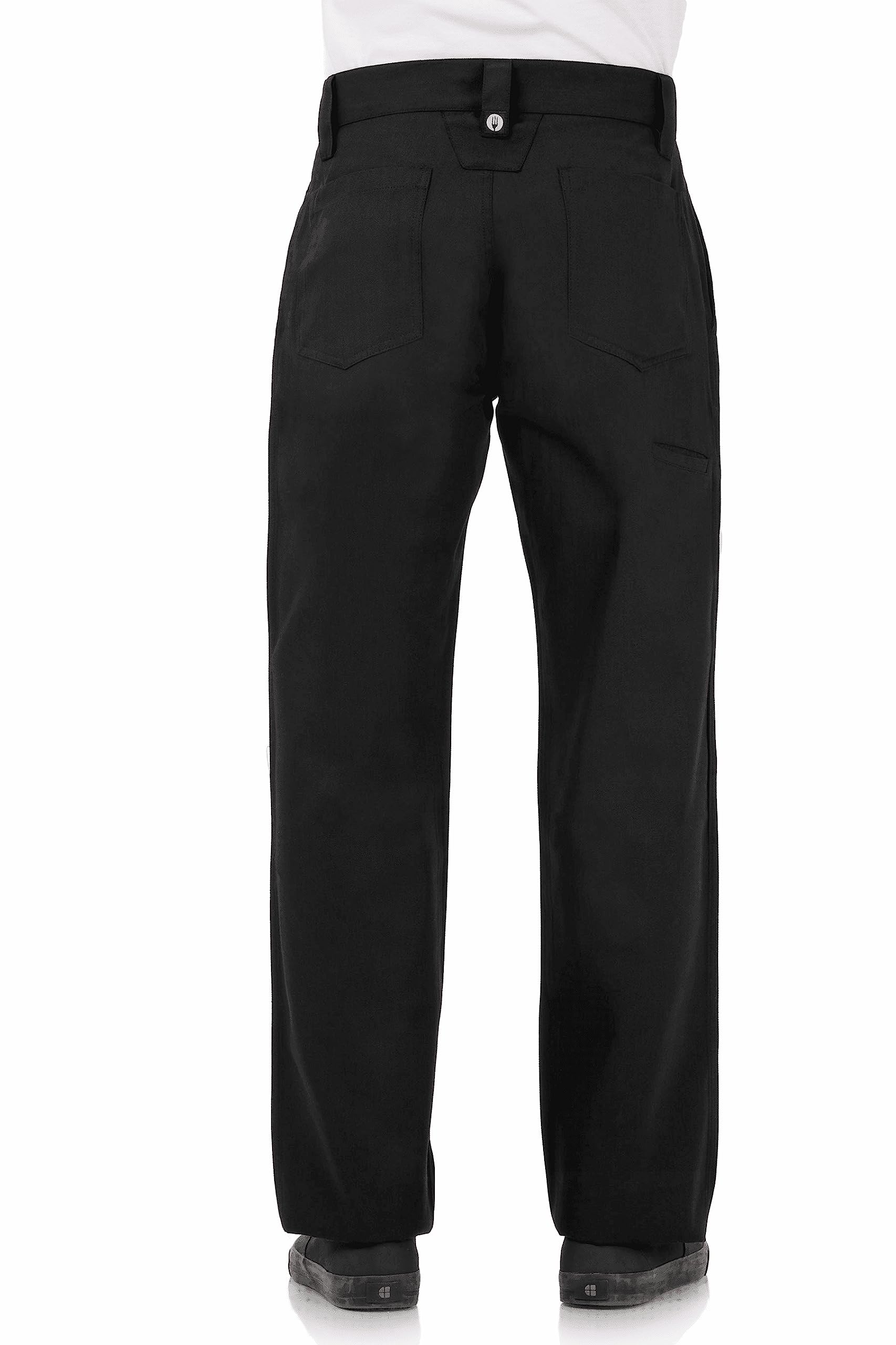 Chef Works Men's Essential Pro Chef Pants - Professional Kitchen Work Pants for Cooking, Baking & Culinary Arts - Durable & Comfortable Chef Uniform for Restaurant & Home Use