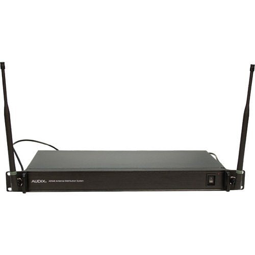 Audix ADS48 Professional UHF Antenna Distribution System with Rack Mount - Ideal for Live Sound, Broadcast Studios & Wireless Mic Systems