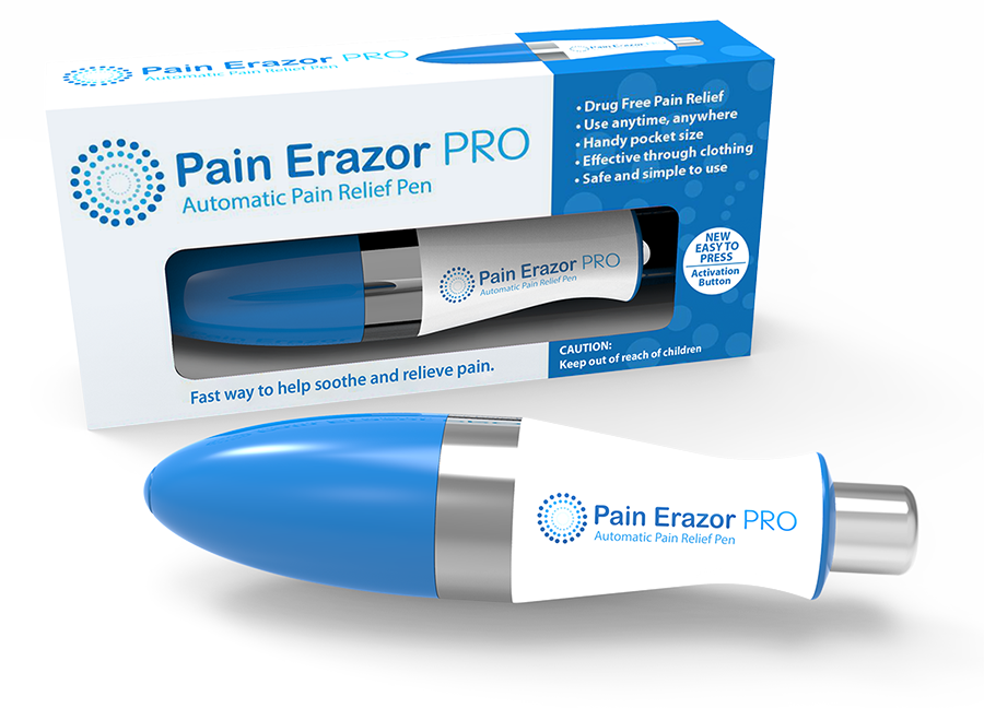 Pain Erazor Pro - Fast Pain Relief Device for Muscle & Joint Pain - Buy 1 Get 1 Free - Perfect for Home, Gym & Post-Workout Recovery