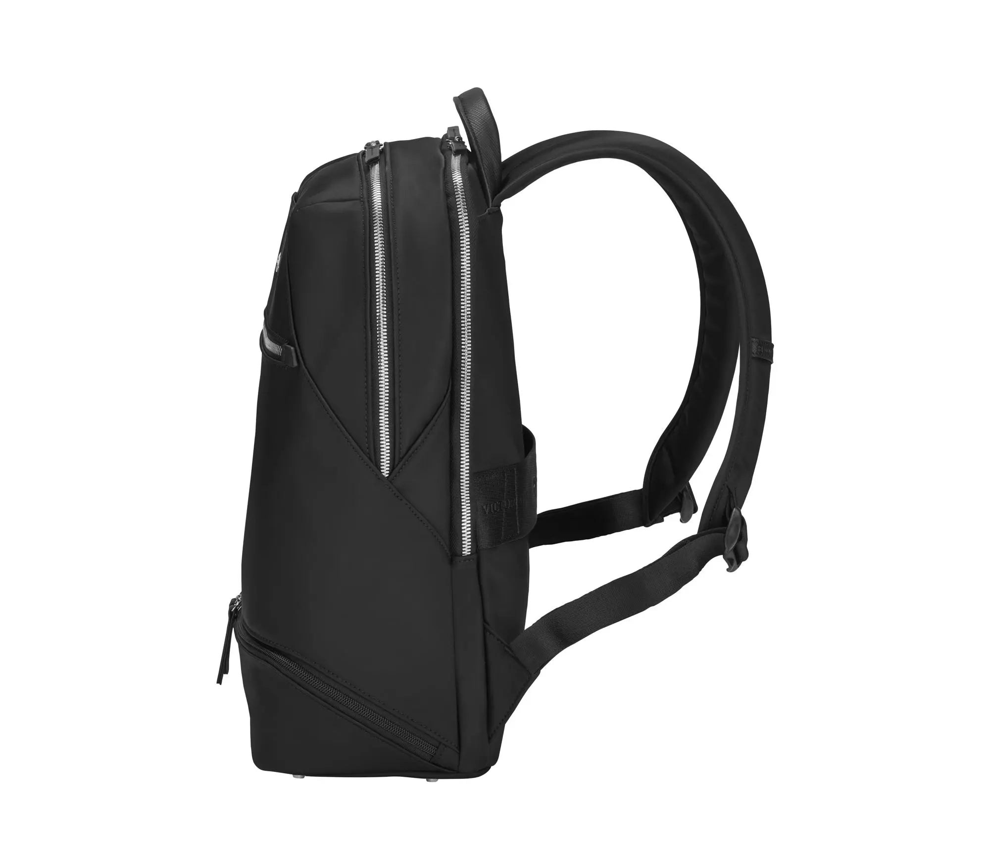 Victoria Signature Deluxe Backpack 15 Inch Laptop Backpack for Women & Men - Waterproof Travel Backpack with USB Charging Port, Anti-Theft Design - Perfect for Work, School, College & Business Travel (Black)
