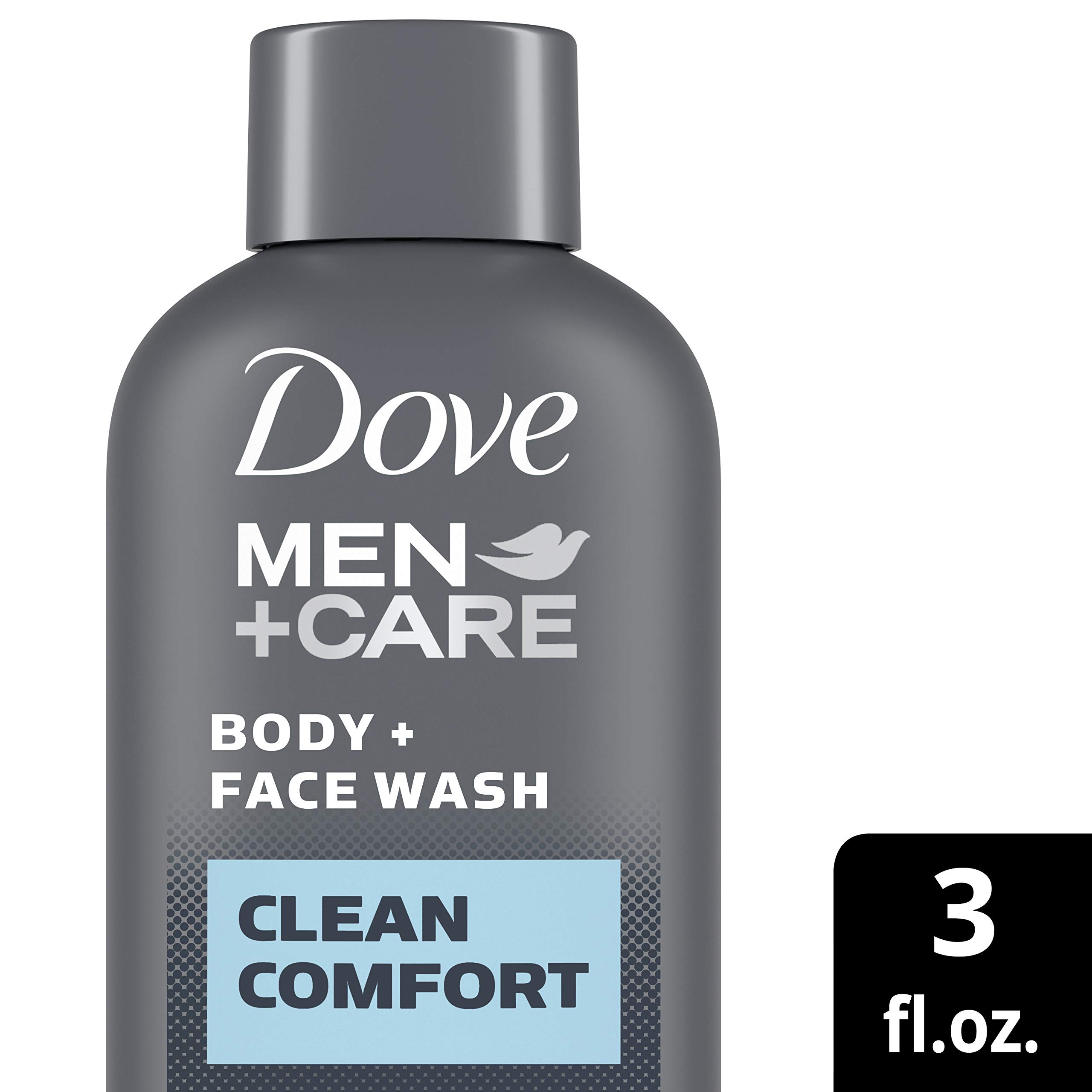 Dove Men+Care Hydrating Body and Face Wash for Men, 24-Pack (3 oz Each) with 24-Hour Nourishing Micromoisture Technology - Gentle Cleansing for Daily Shower & Gym Use
