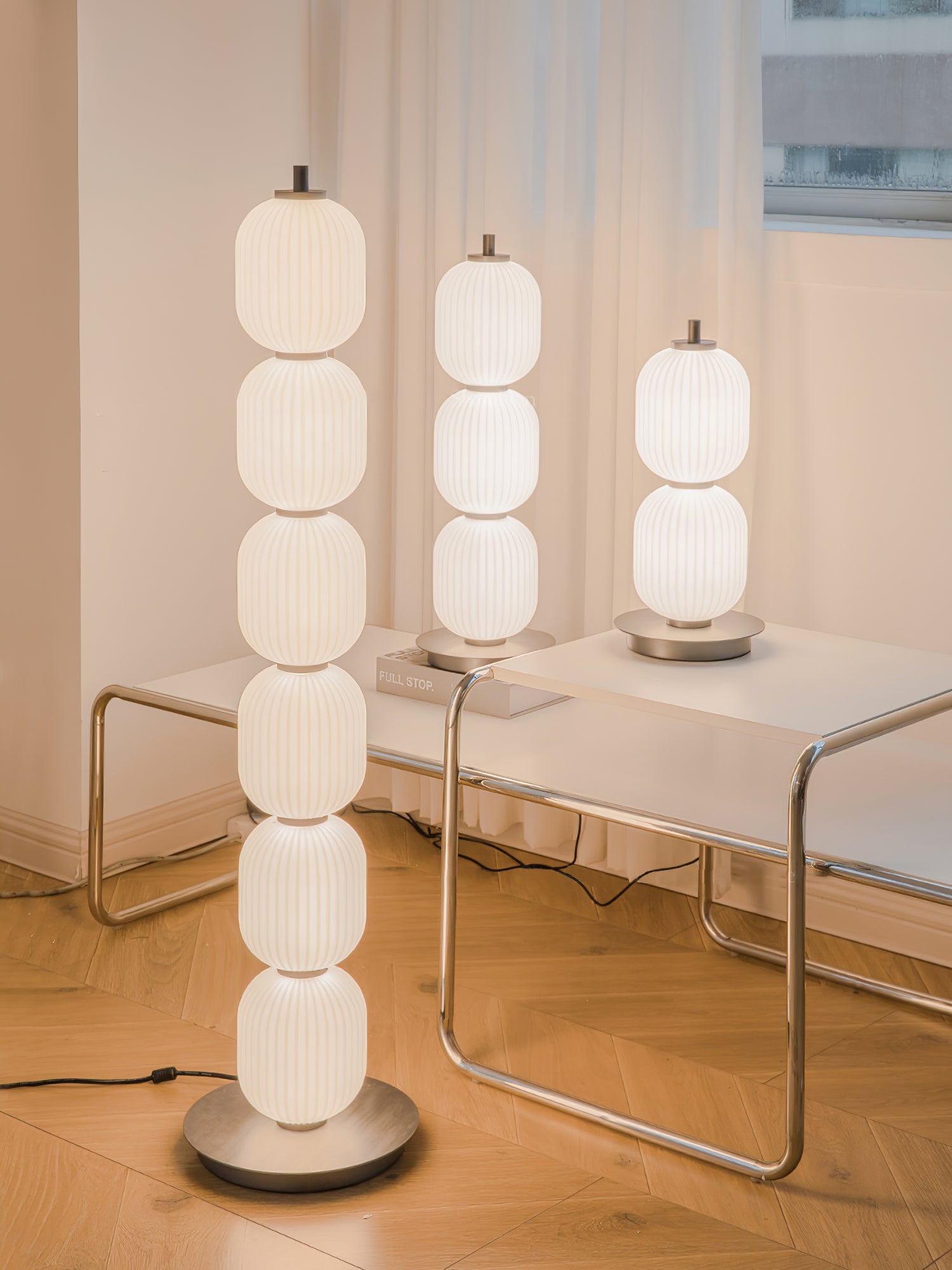 Modern Collier Table Lamp - Adjustable LED Desk Light for Home Office, Bedroom & Study - Warm White & Cool White Light Modes for Reading, Working & Relaxing