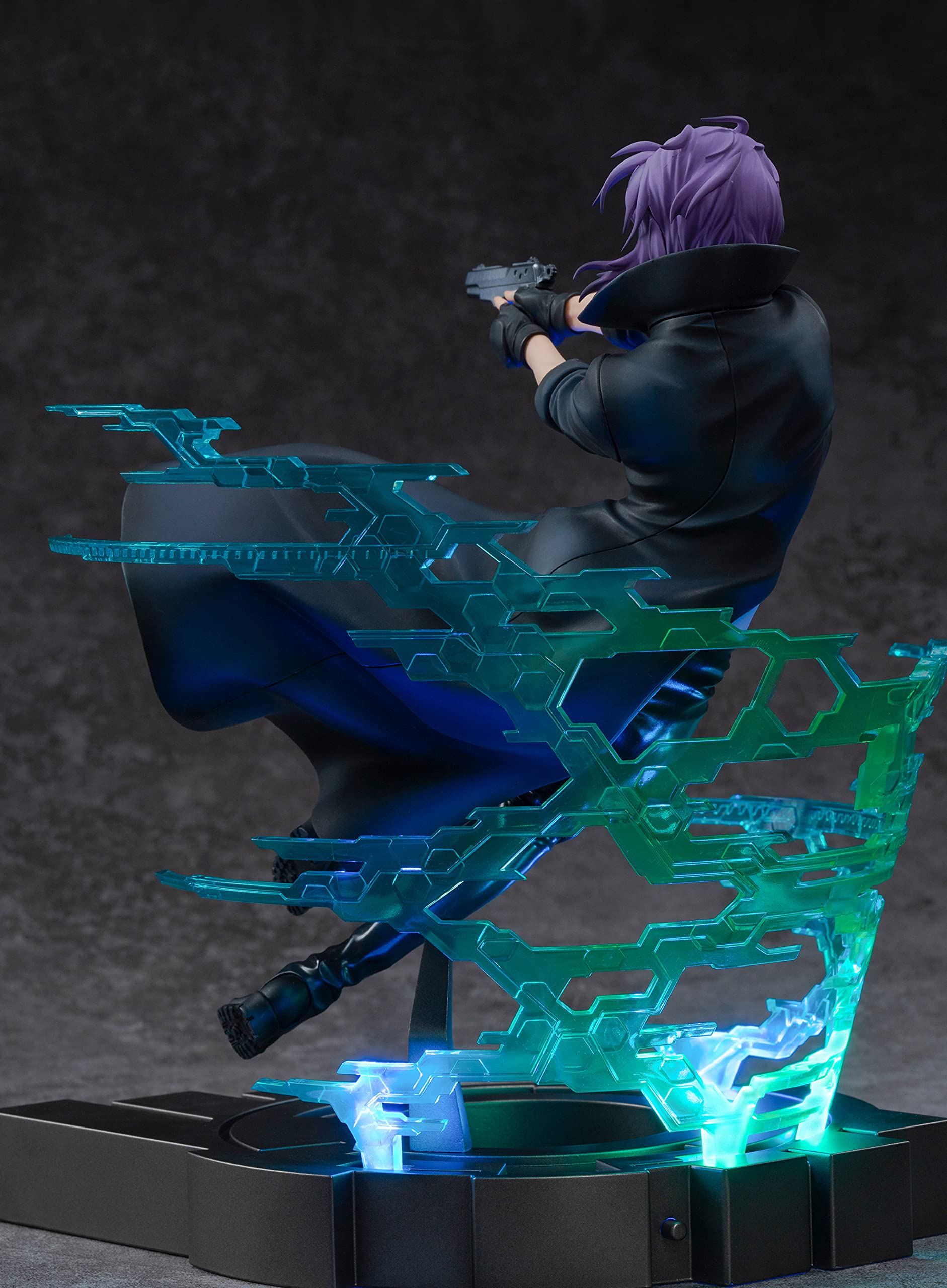 Ghost in The Shell: Stand Alone Complex 2nd GIG - Motoko Kusanagi 1:7 Scale PVC Figure - Anime Collectible for Fans & Display - Perfect for Home, Office, or Gaming Room Decor