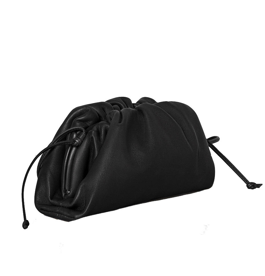 Premium Smooth Black Pouch 20 - Durable & Stylish Storage Bag for Travel, Gym, and Everyday Essentials | Compact & Lightweight Design