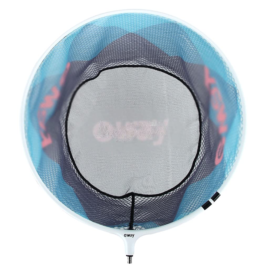 Premium Carbon Nano Fishing Landing Net 40X40X30CM - Telescopic Handle for Carp, Trout & Bass - Durable & Lightweight - Ideal Gift for Men, Dad, Grandpa (Blue) - Perfect for Freshwater Fishing & Outdoor Adventures