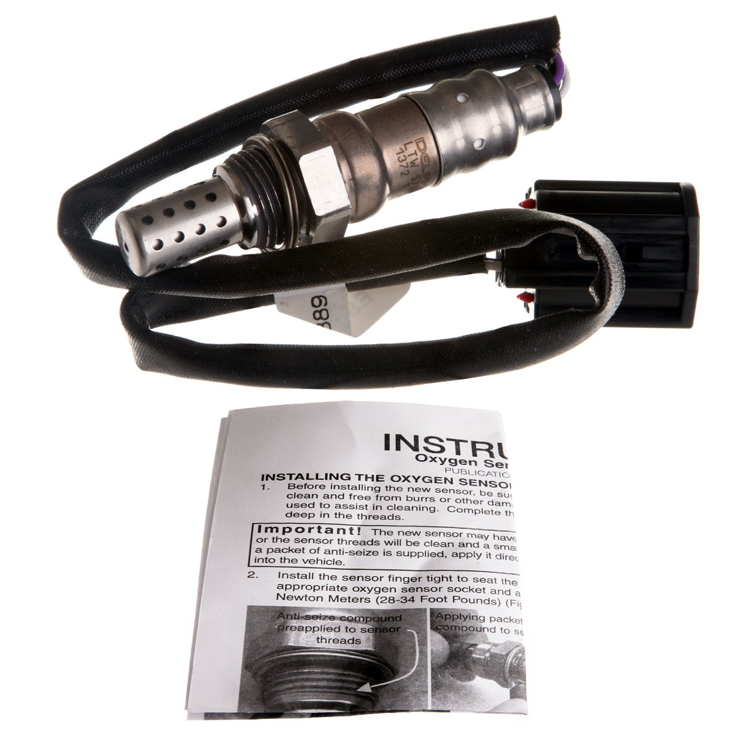 Delphi ES20389 Oxygen Sensor - High Performance O2 Sensor for Cars, Trucks & SUVs | Compatible with Multiple Vehicle Models | Improves Fuel Efficiency & Emissions | Perfect for Engine Diagnostics & Tuning