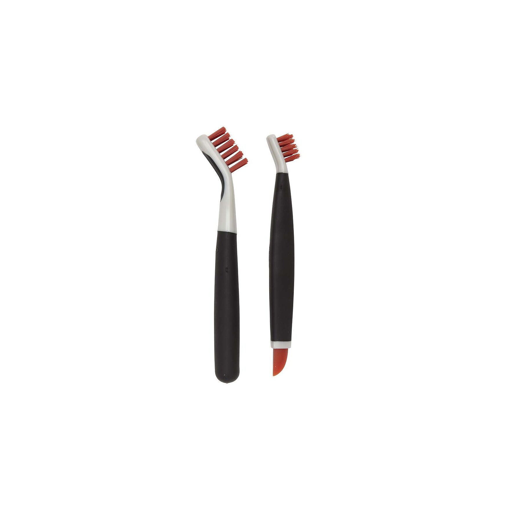 OXO GOOD GRIPS Deep Clean Brush Set - 3-Piece Kitchen Scrub Brush for Pots, Pans & Dishes - Heavy Duty Cleaning Tools for Tough Stains & Grease