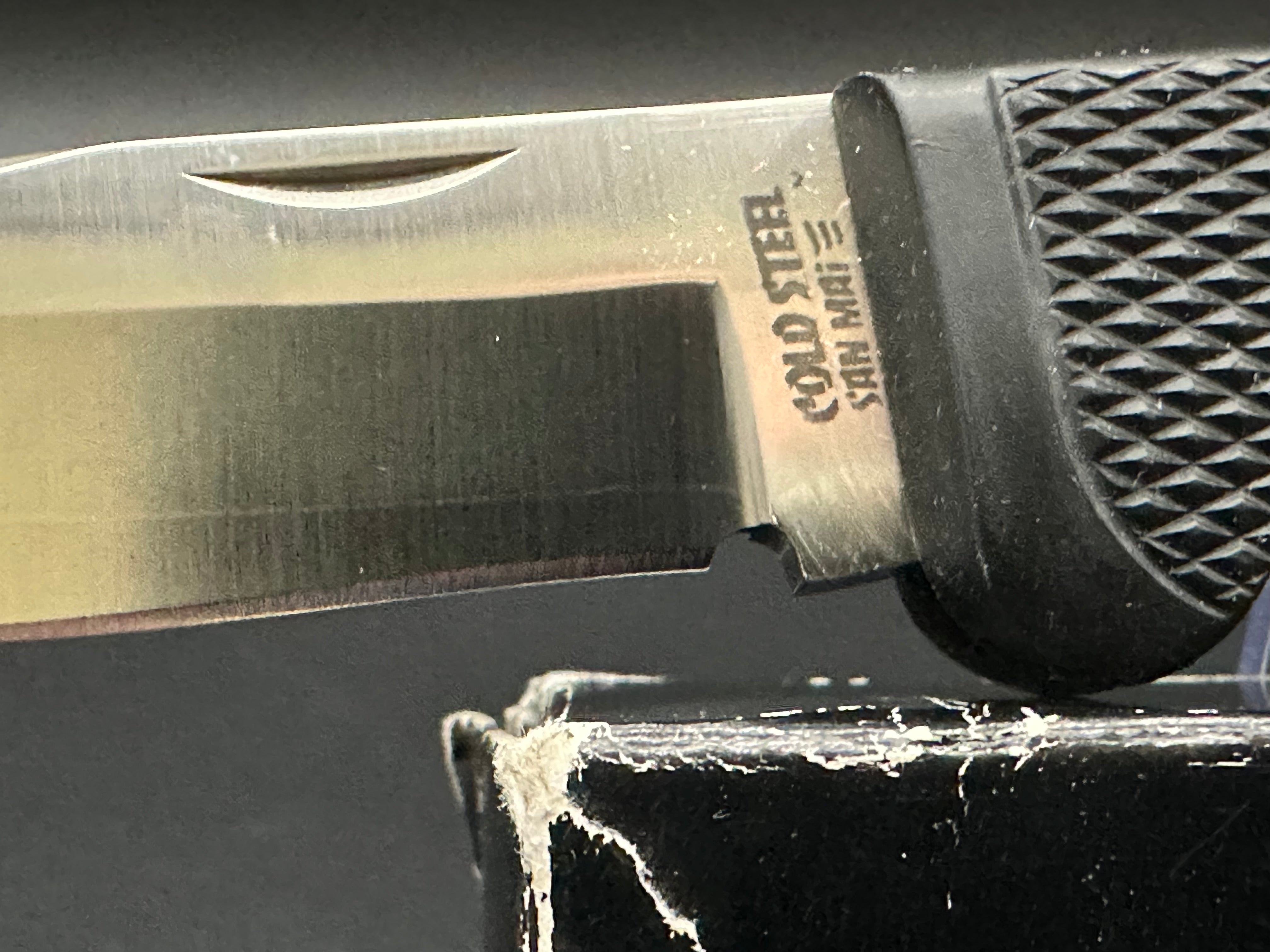 Cold Steel 30CM Trail Mate San Mai Hunting Knife - High Carbon Steel Blade with Durable Handle for Outdoor Camping, Hiking and Survival Adventures