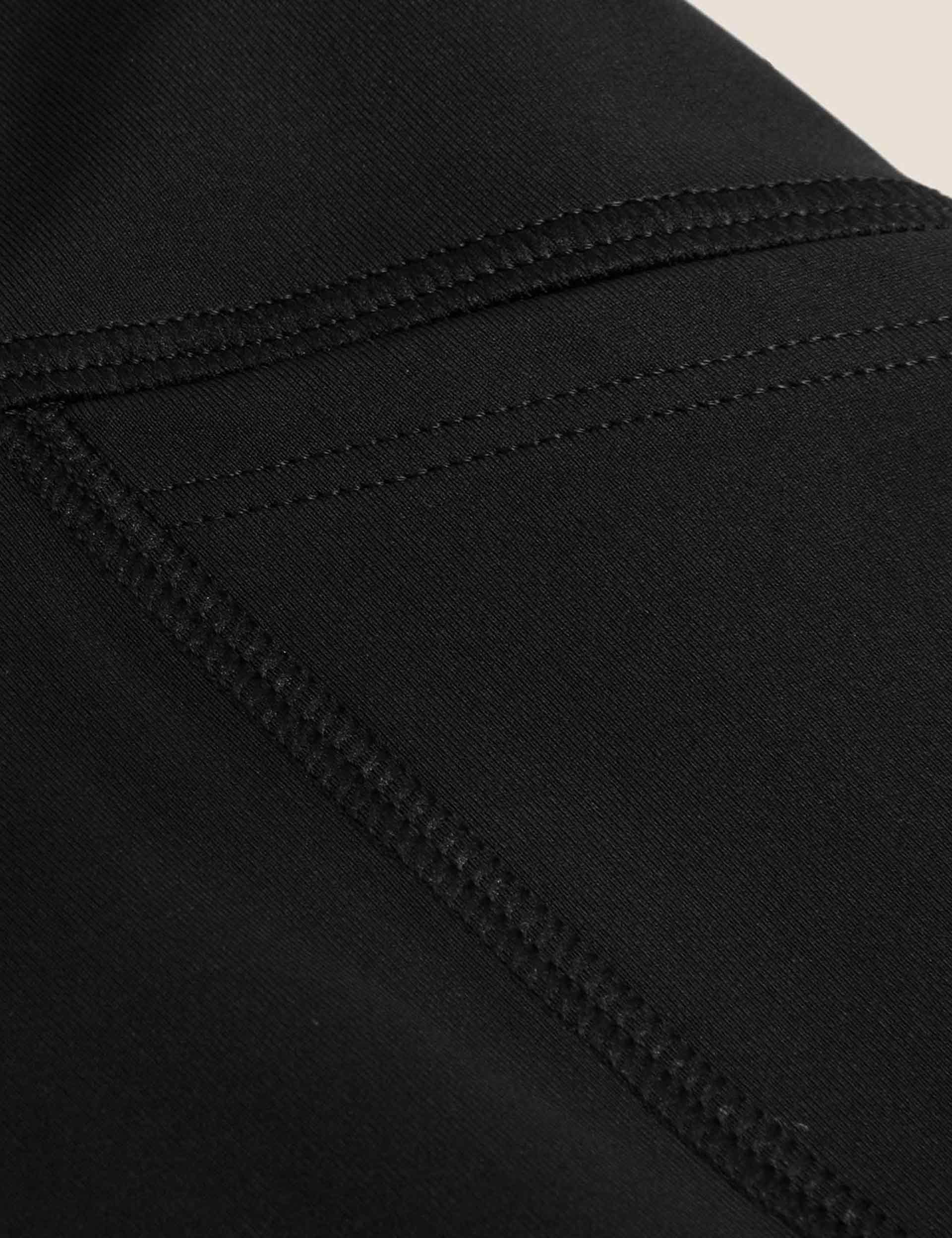 Go Move High Waisted Yoga Pants for Women - Tummy Control Workout Leggings - Black - Perfect for Gym, Running & Lounge Wear