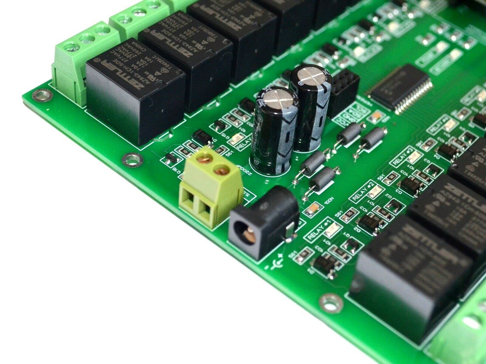 16-Channel WiFi Relay Module ESP8266 for Smart Home Automation | Compatible with ESPHome & Home Assistant | Remote Control Lights, Appliances & IoT Devices