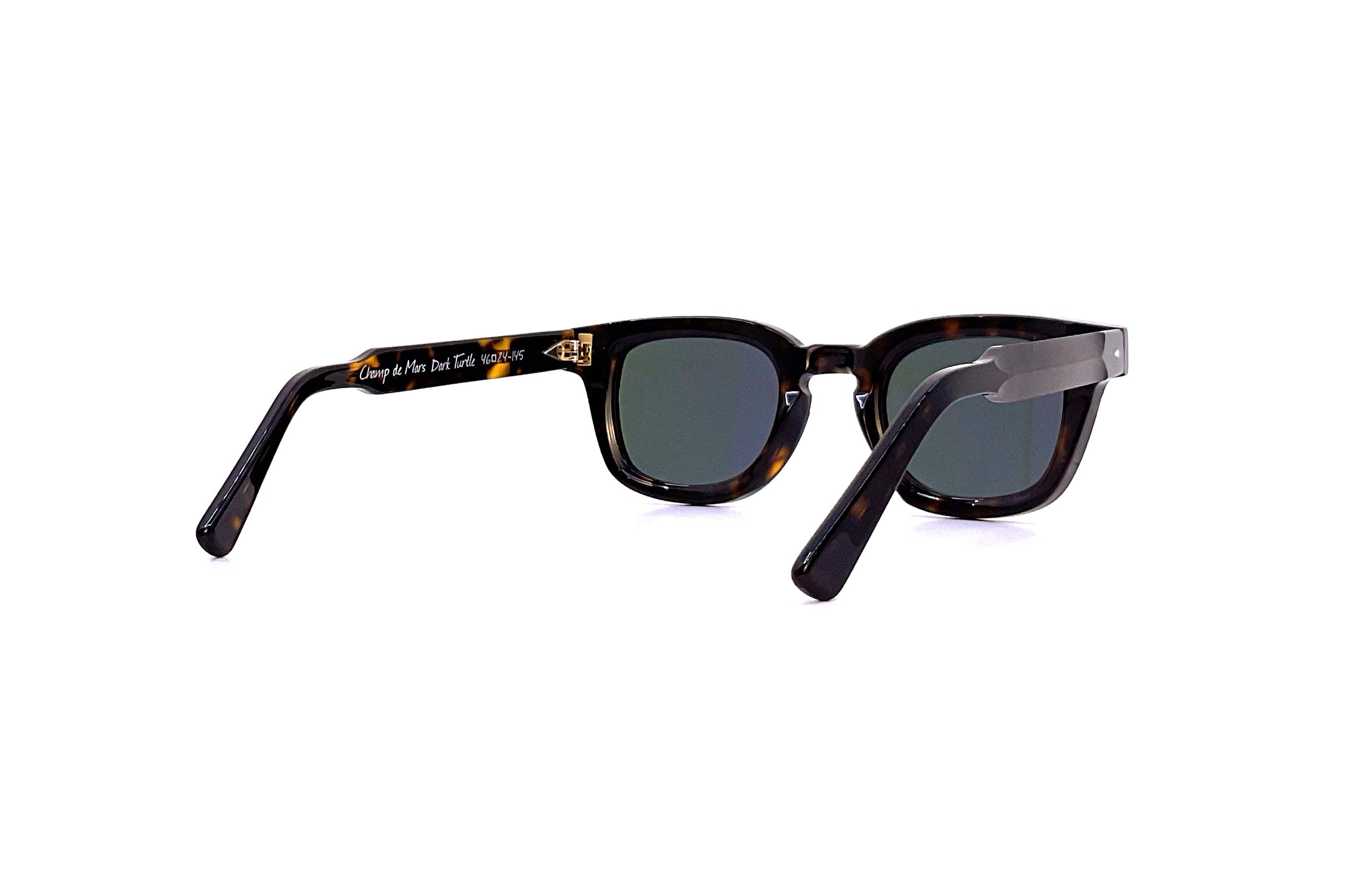 Ahlem Champ de Mars Sunglasses - Dark Tortoise Frame - UV Protection & Polarized Lenses for Outdoor Activities, Driving, and Beach Vacations