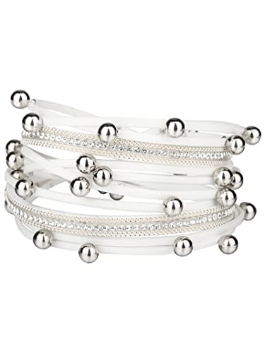 stackable bracelets for women(white)