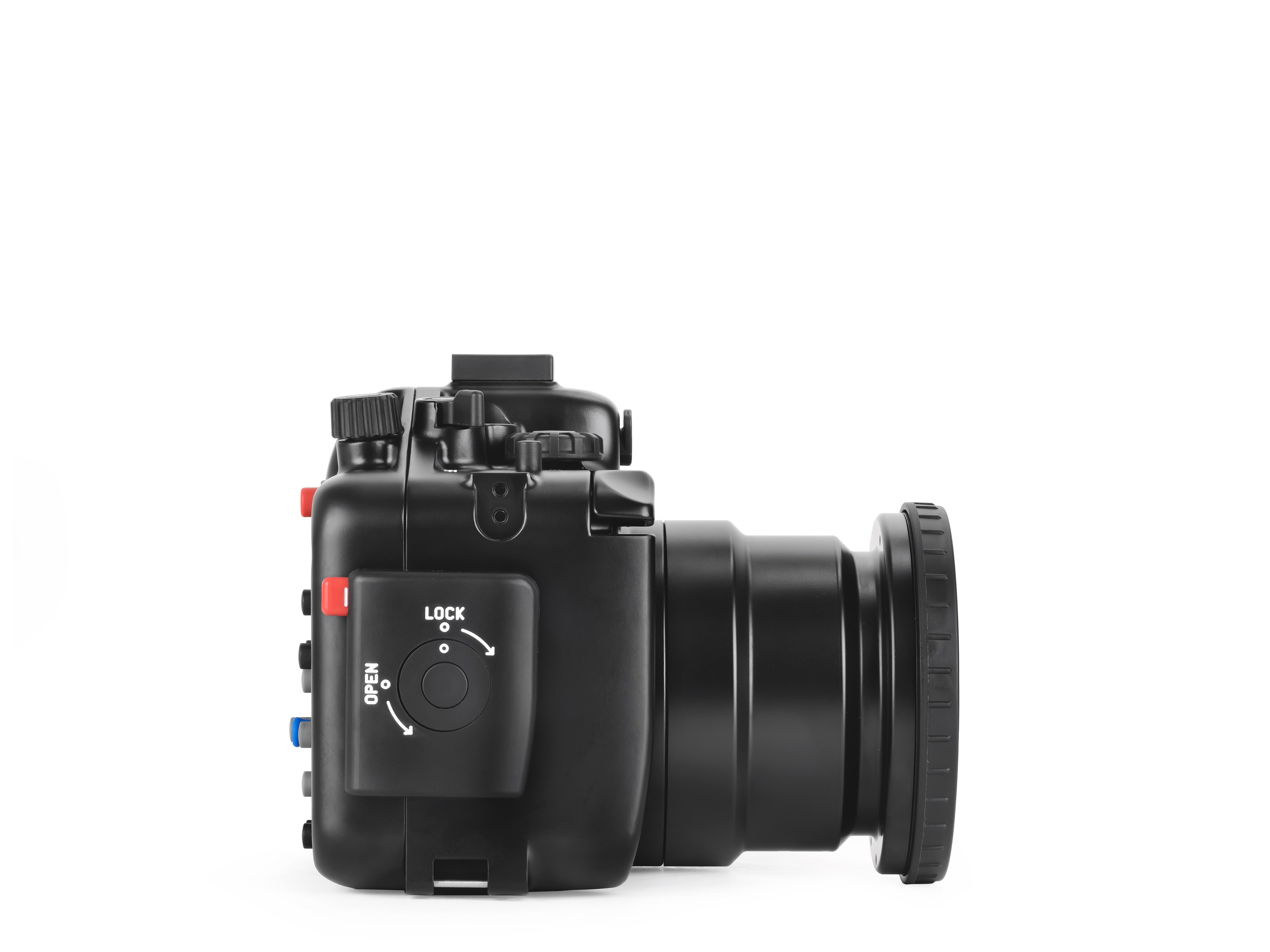 Nauticam NA-R50 Underwater Housing for Canon EOS R50 Camera with RF-S 18-45mm F4.5-6.3 IS STM Lens - Perfect for Scuba Diving, Snorkeling & Underwater Photography
