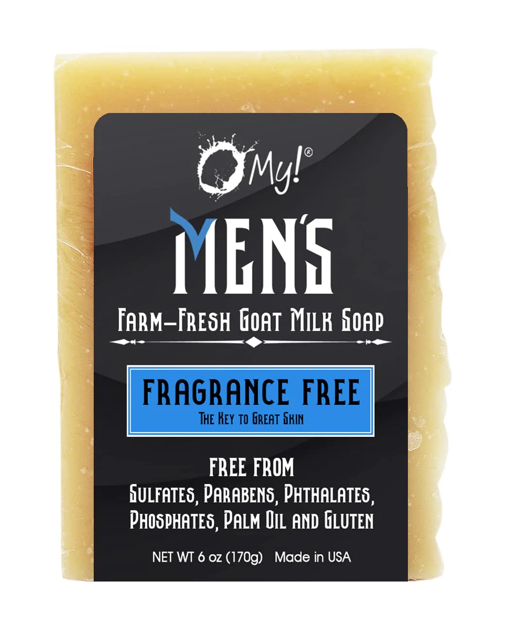 Organic Goat Milk Soap Bar 6oz - Farm Fresh Goat Milk, Paraben-Free & Handcrafted in USA - Moisturizing & Gentle for Dry, Sensitive Skin - Perfect for Daily Face & Body Care, Gifts & Self-Care Routine