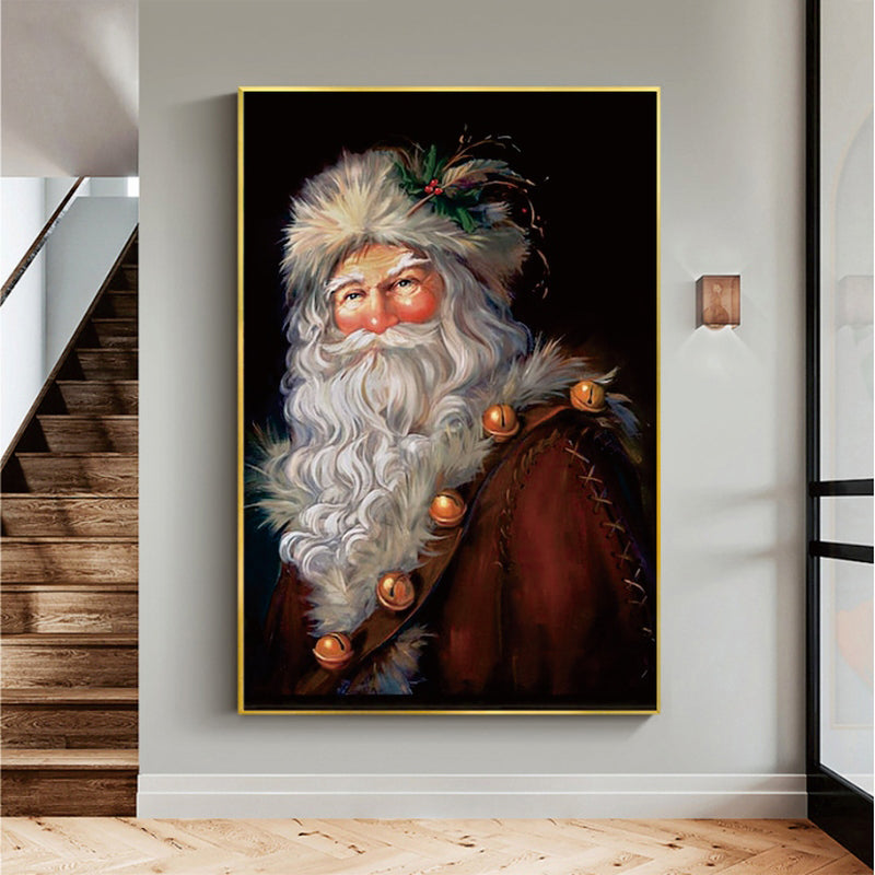 Father Christmas Costume for Adults - Santa Claus Outfit with Hat & Belt - Perfect for Christmas Parties, Holiday Events & Festive Gatherings