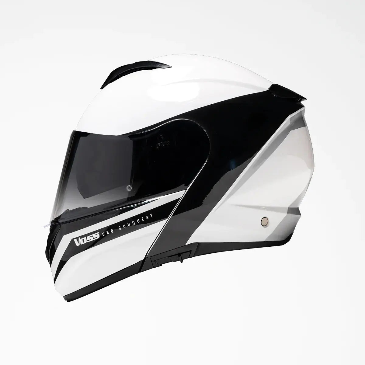 VOSS 580 Conquest Modular Motorcycle Helmet - DOT Approved, Lightweight & Comfortable for Touring, Cruising & Long Rides