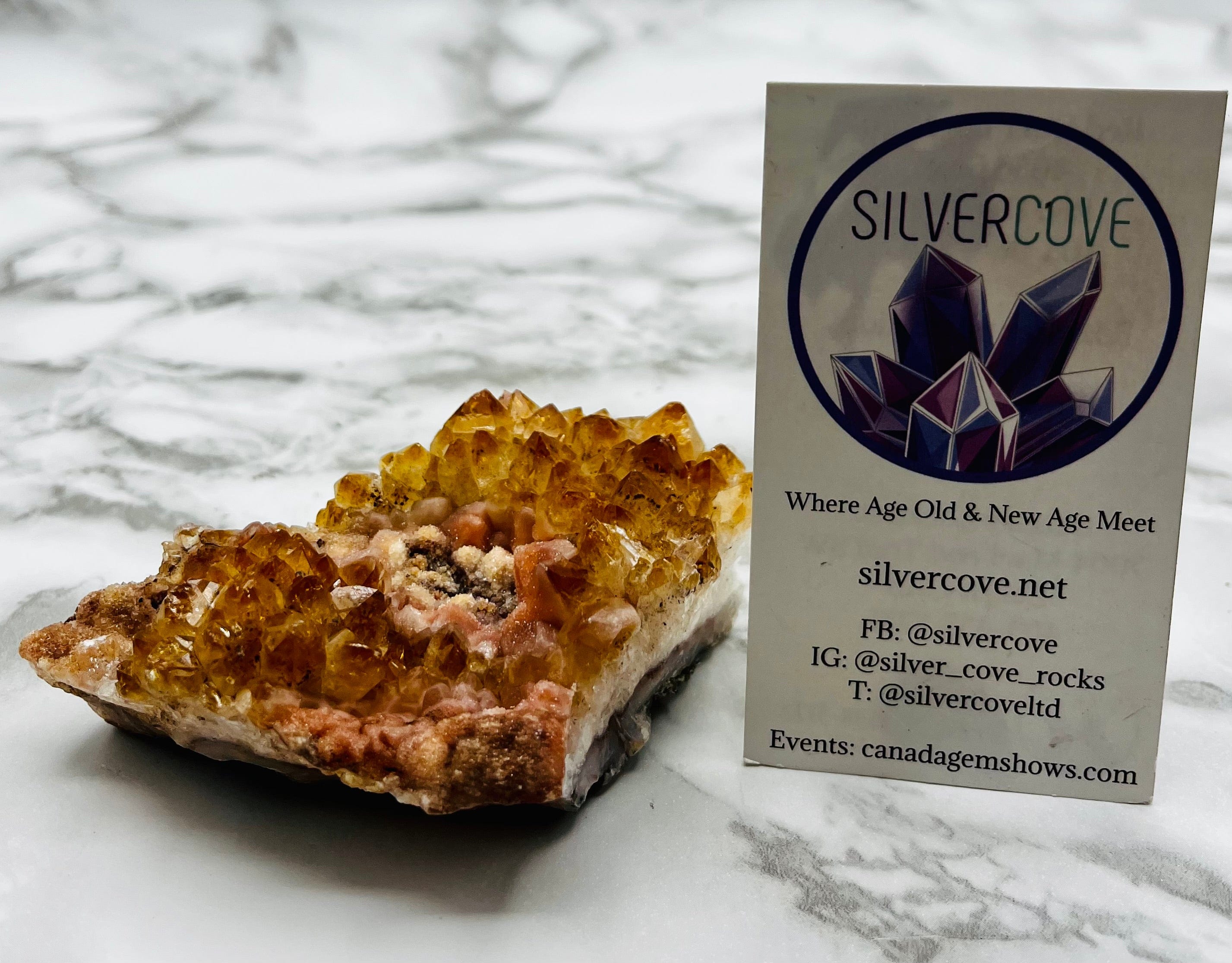 Natural Citrine Crystal Cluster - 51g Raw Citrine Stone for Home Decor, Healing & Meditation | Perfect for Feng Shui, Reiki & Spiritual Gifts