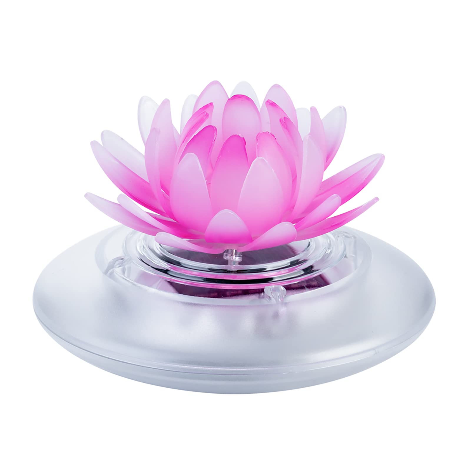 Pearlstar Solar Floating Pool Lights - Waterproof Color Changing LED Garden Lotus Lamp for Outdoor Ponds, Swimming Pools & Yard Decor (1 Pack) | Perfect for Nighttime Pool Parties, Garden Illumination & Water Feature Accent Lighting