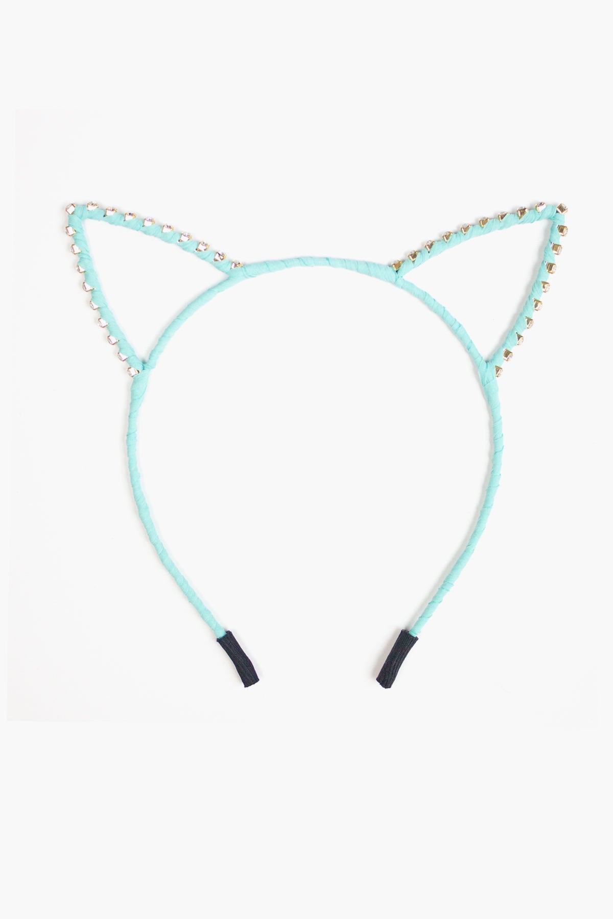 Cat Ear Headband Mint Green - Cute Kitty Hair Accessory for Women & Girls | Perfect for Cosplay, Halloween, and Daily Fashion