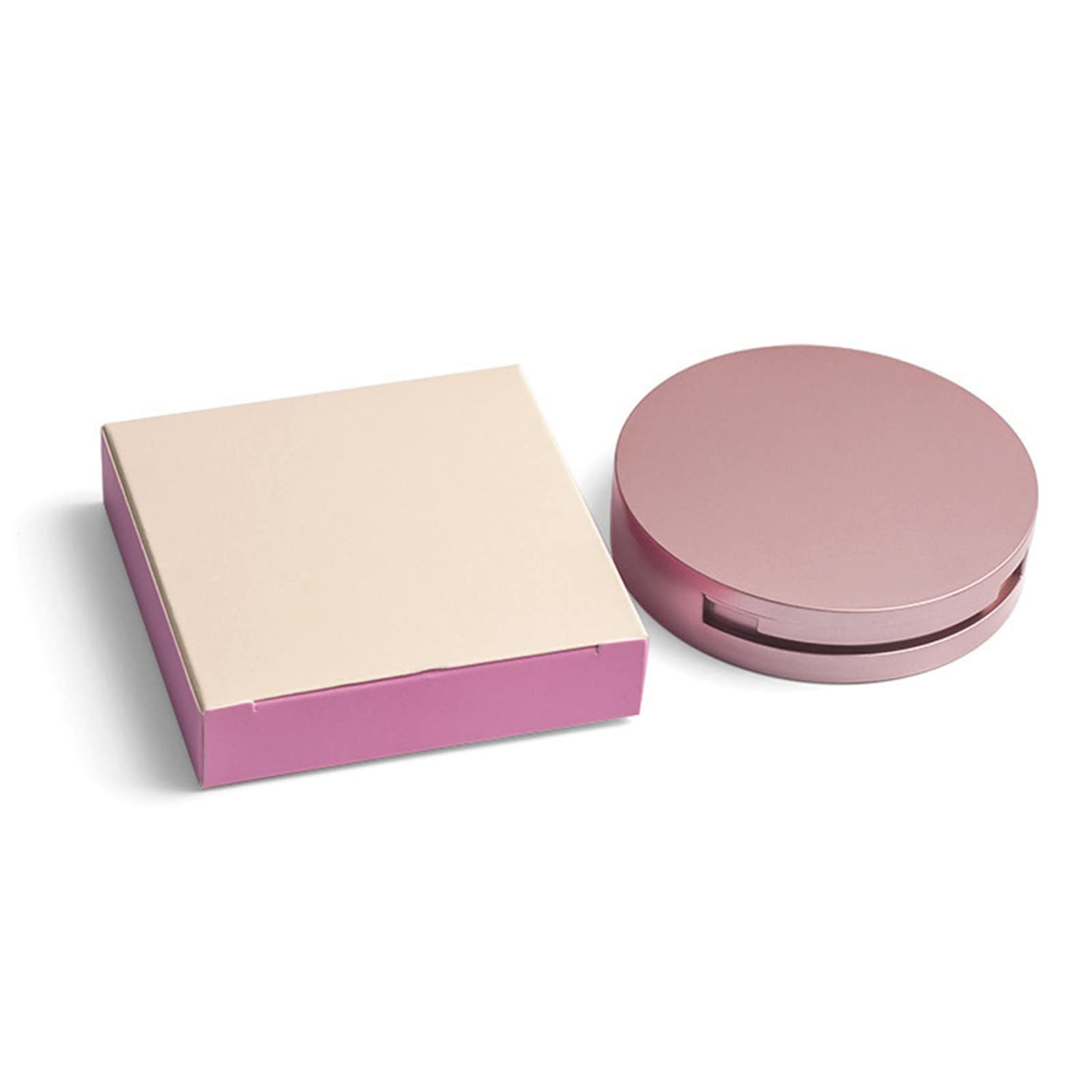Natural Nude Highlighter Makeup Powder - Monochrome Light & High Gloss Finish for All Skin Types | Shimmery Face & Body Highlighting for Everyday Glow & Special Occasions