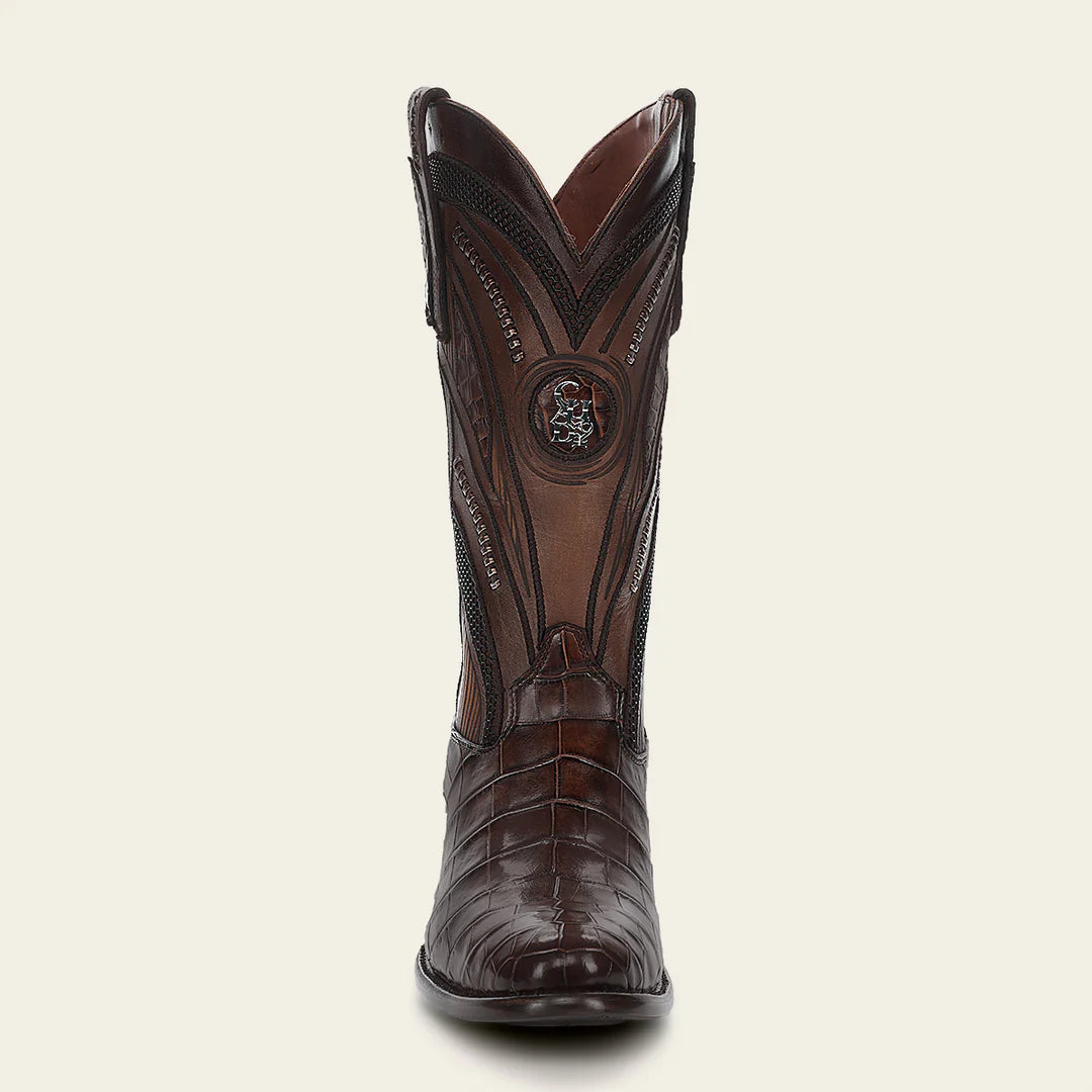 Premium Men's Cuadra Special Edition Honey Dress Cowboy Alligator Leather Boots 2H56AL - Western Fashion for Rodeo, Country Dance & Special Occasions