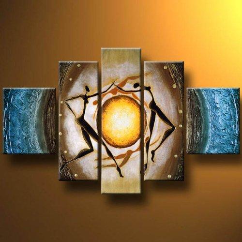 Abstract Acrylic Paintings for Sale | Modern African Girl & Woman Artwork | Handmade Canvas Wall Decor for Living Room | Buy Unique Art Online for Home & Office Decor