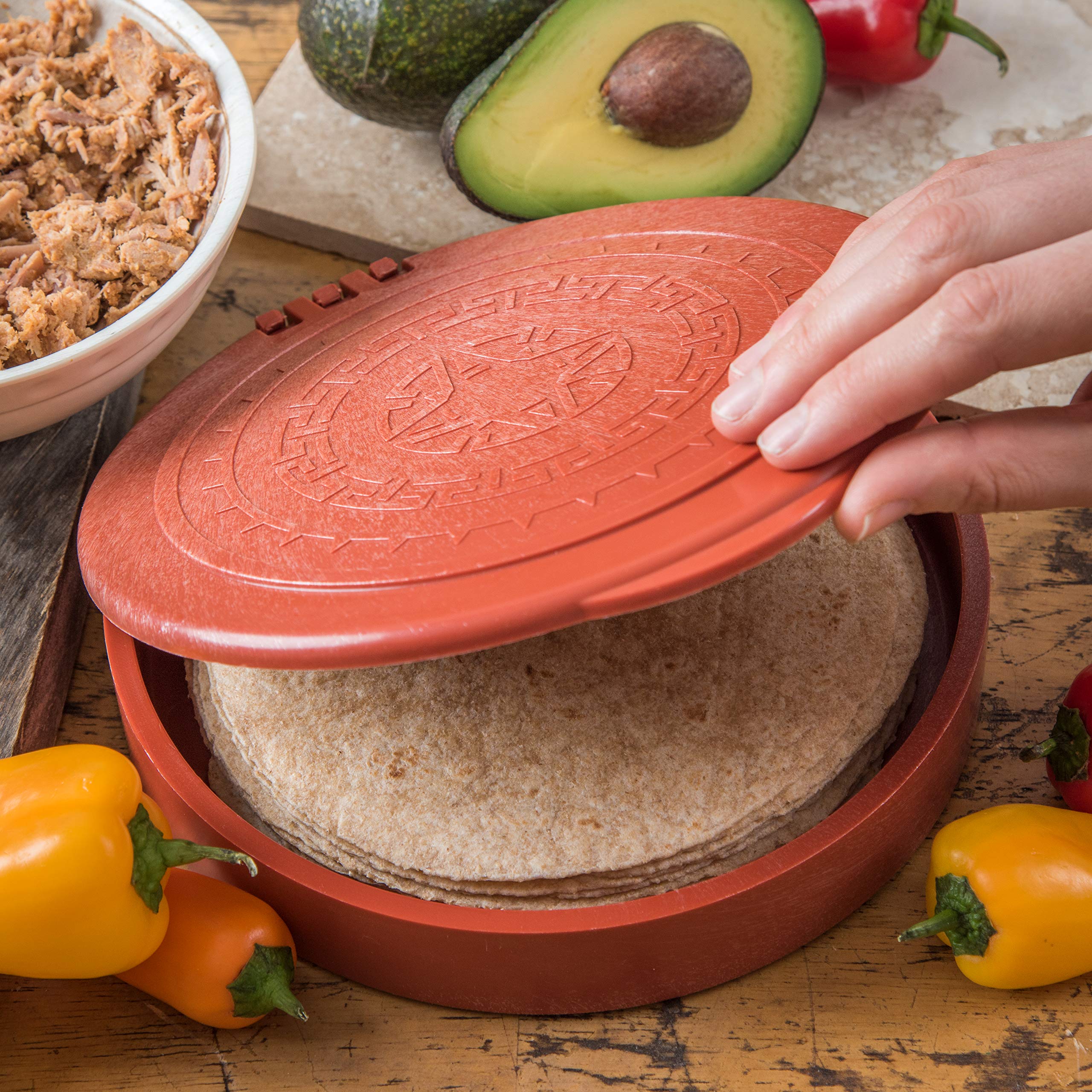 Carlisle 71029 Insulated Hinged Tortilla Server - 7