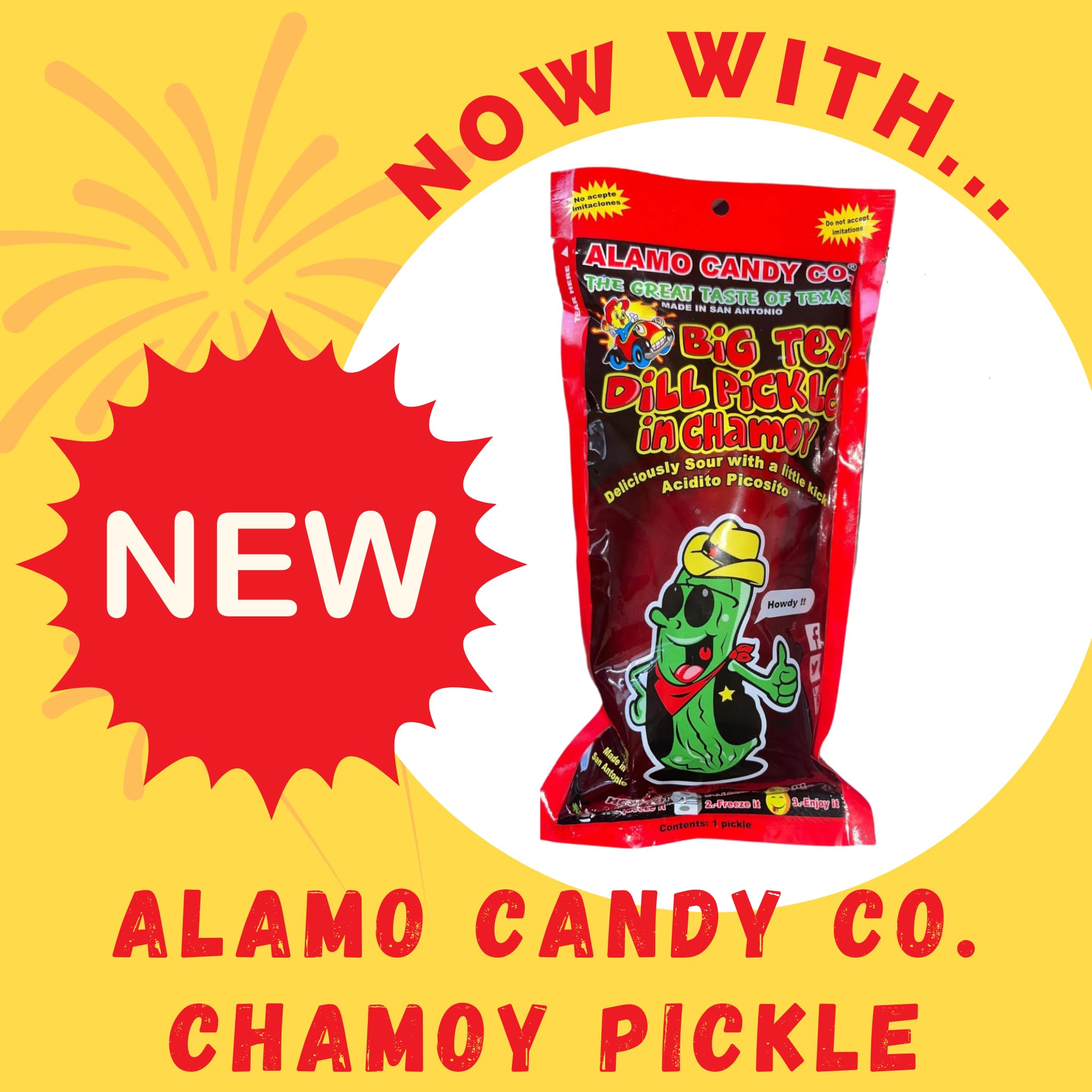 Chamoy Pickle Kit - Sweet & Spicy Mexican Candy Pickle Making Set for DIY Snacks, Parties & Gifts | The Candy Closet Co.