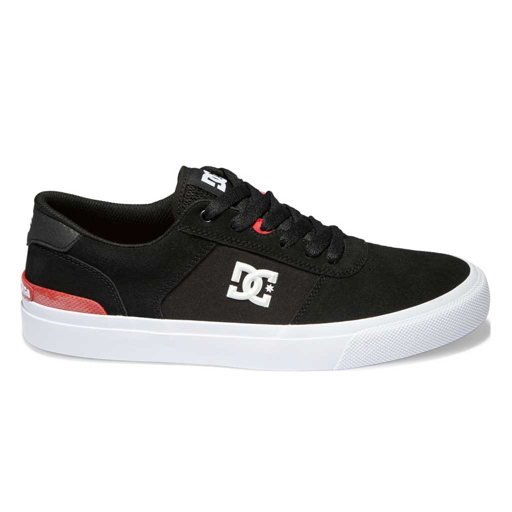 DC Teknic Skate Shoes - Black/White High-Performance Skateboard Sneakers for Men & Women - Perfect for Street Skating, Park Riding & Casual Wear