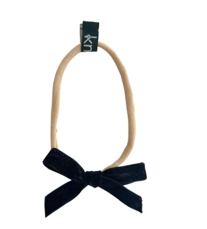 Knot Velvet Trim Band One Size - Soft Stretchable Hair Accessory for Women & Girls - Perfect for Ponytails, Braids & Updos