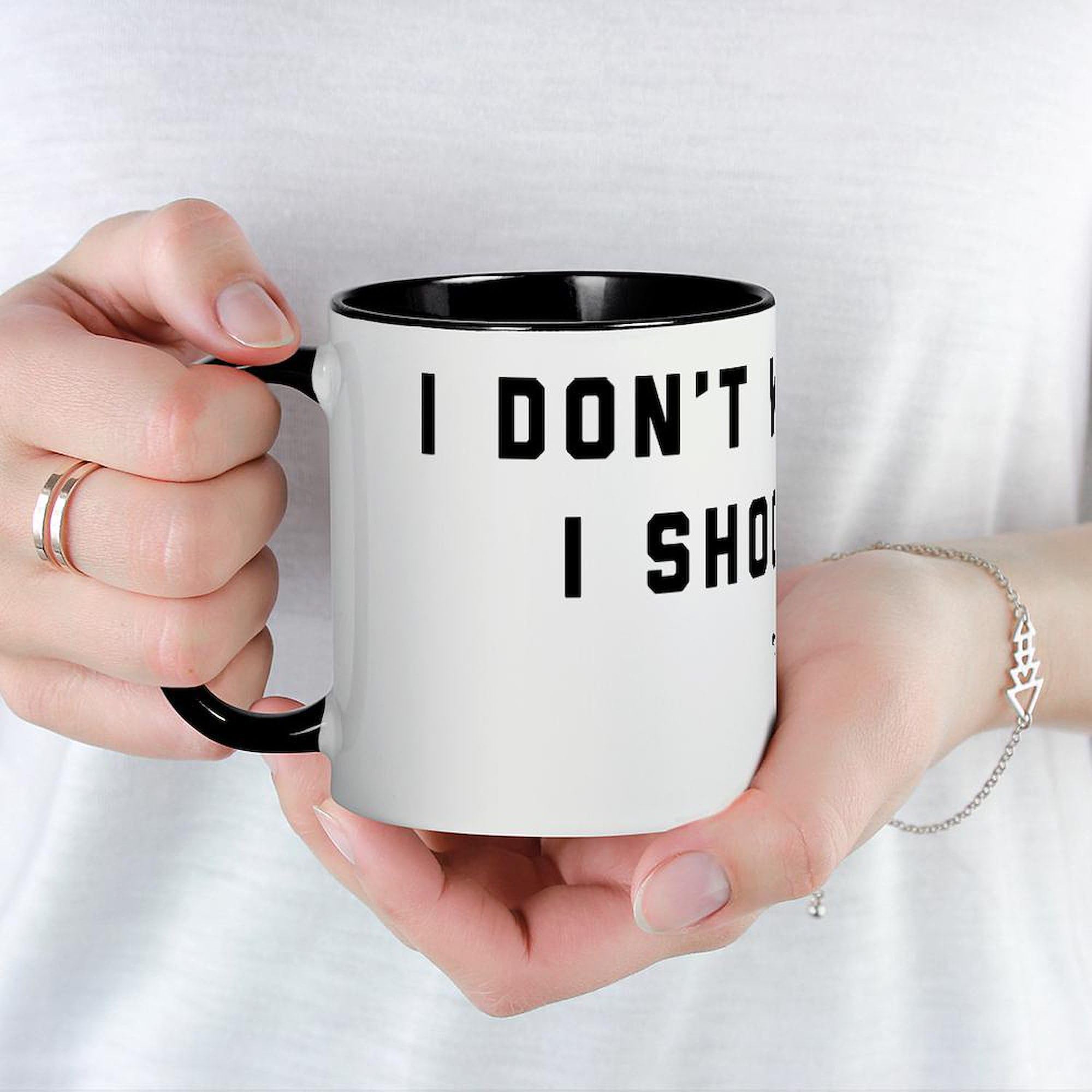 11 oz (325 ml) Ceramic Coffee Mug - I Don't Wear Bows I Shoot Them by CafePress - Perfect for Archery Lovers, Office Use & Gift Giving