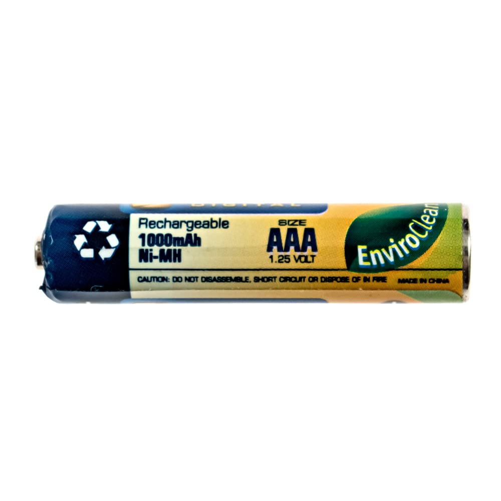 Synergy Digital Rechargeable AAA Batteries for Panasonic KX-TGA660B Cordless Phone - 10-Pack Ultra High Capacity Ni-MH Battery Combo | Perfect for Home & Office Wireless Phones