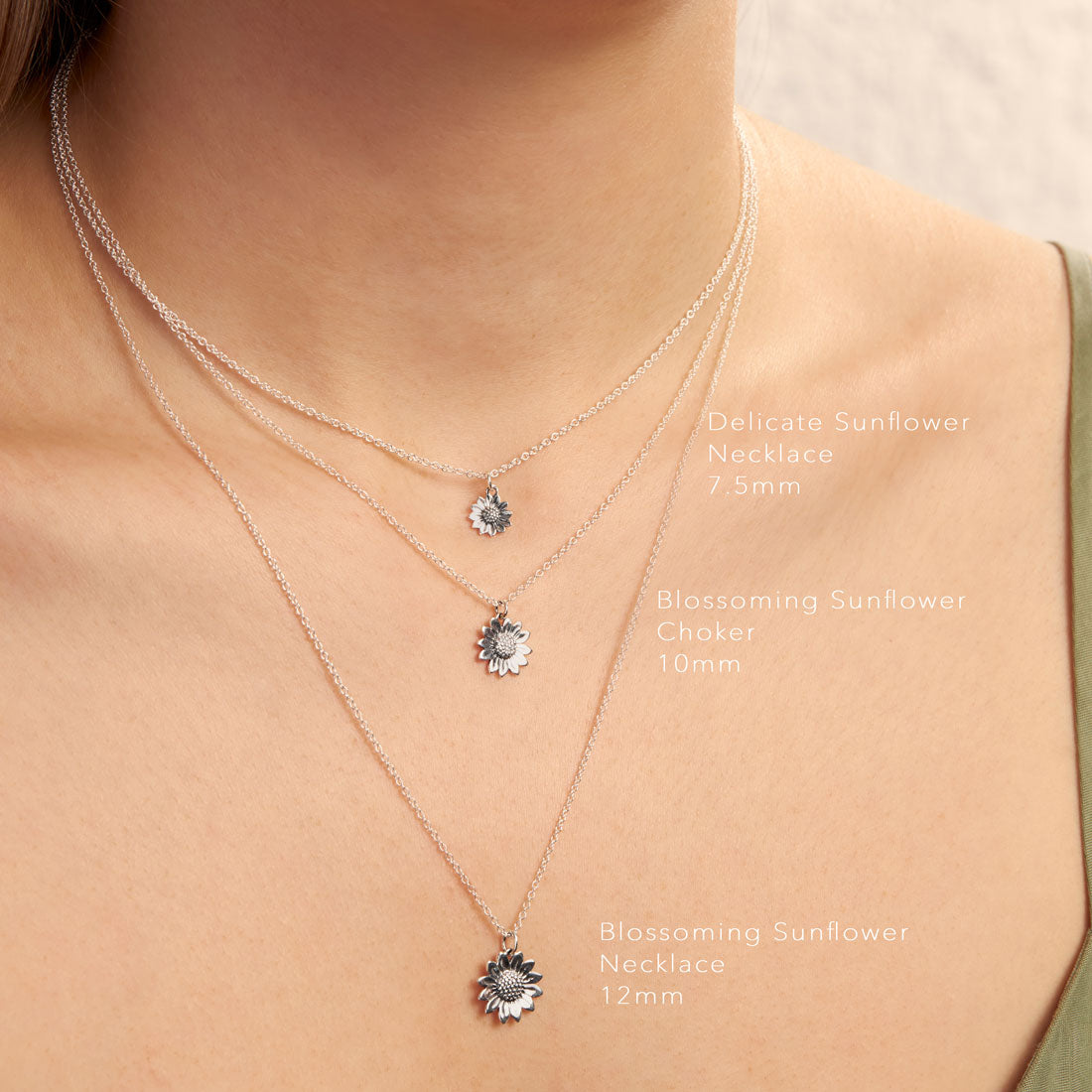 Blossoming Sunflower Necklace - Elegant Floral Jewelry for Women, Perfect for Weddings, Parties & Everyday Wear